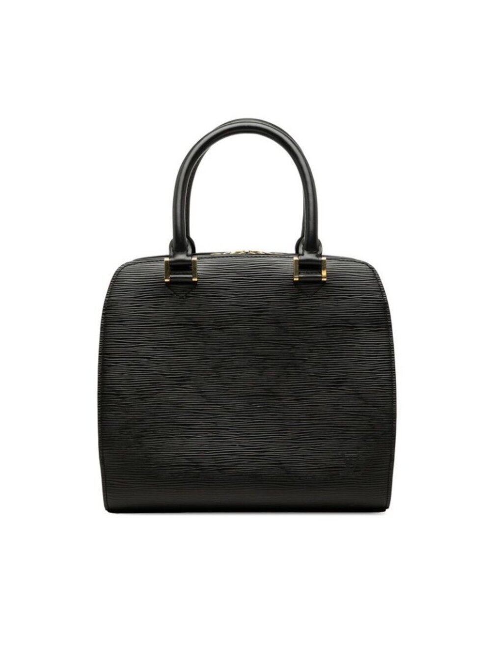 Louis Vuitton Epi Pont Neuf Handbag Noir Black Leather